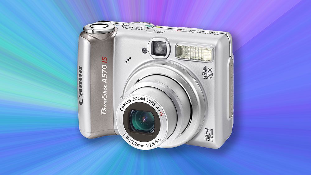 Canon PowerShot A570 IS ordered