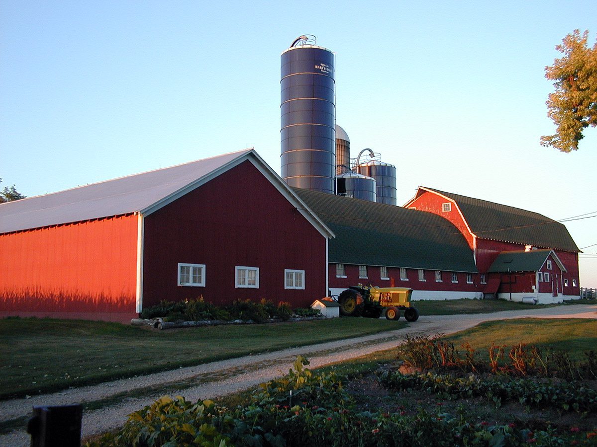 Elderbrook dairy farm, Burlington, Wisconsin
