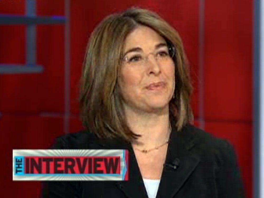 Shock Doctrine author Naomi Klein