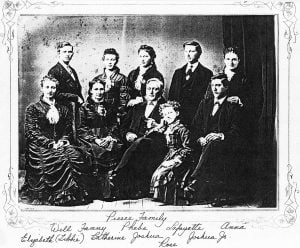 Joshua Pierce family portrait
