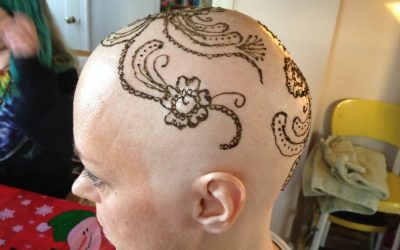 Video: Mehndi (henna tattoo) on my head