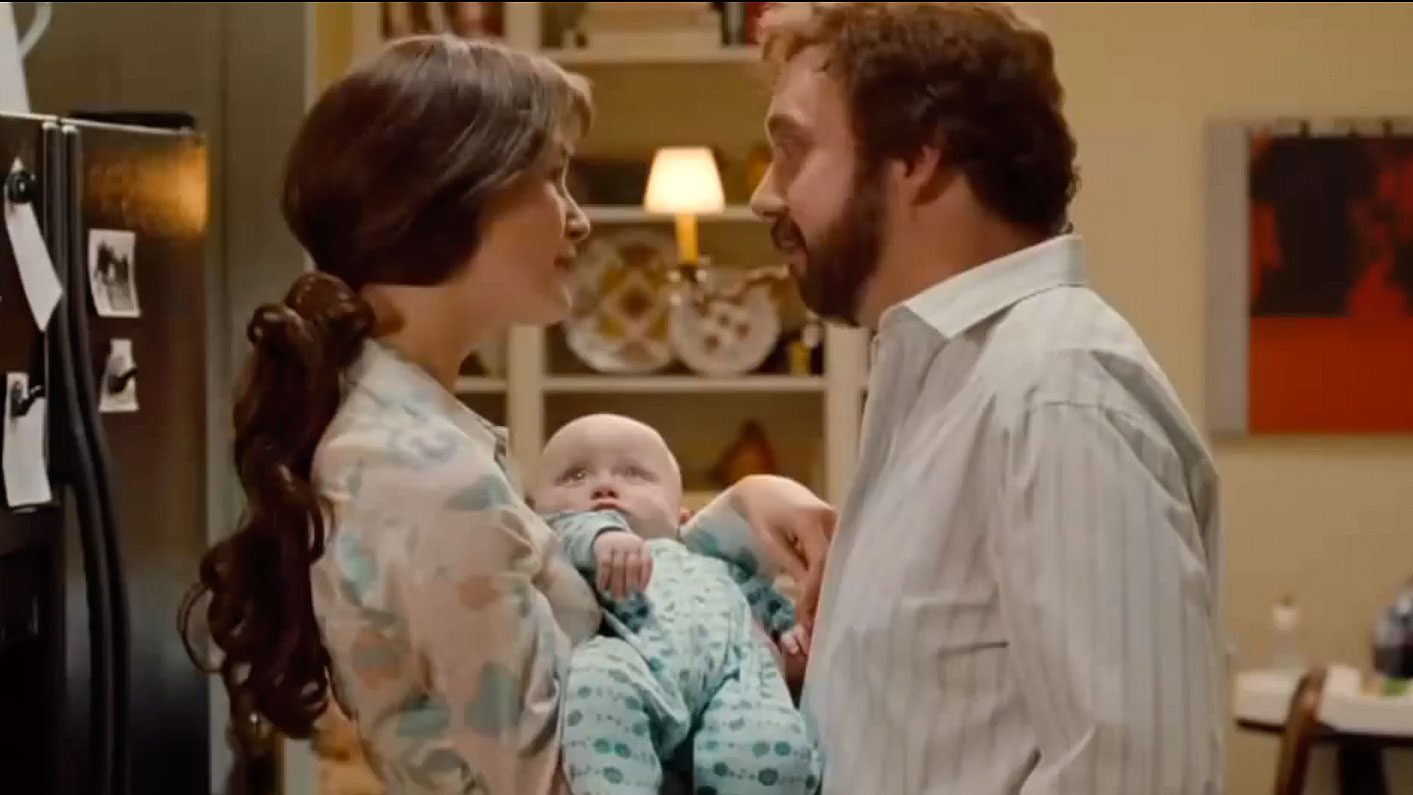 Paul Giamatti and Rosamund Pike in Barney's Version (2010)