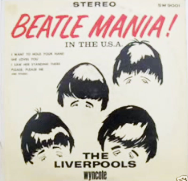 Album cover: Beatle Mania! by The Liverpools