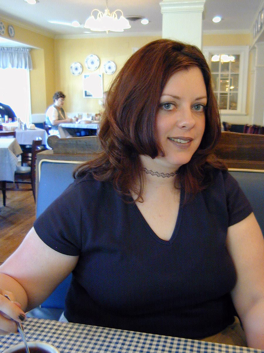 Amy Czerniec at the Blue Plate Cafe in Memphis, Tennessee