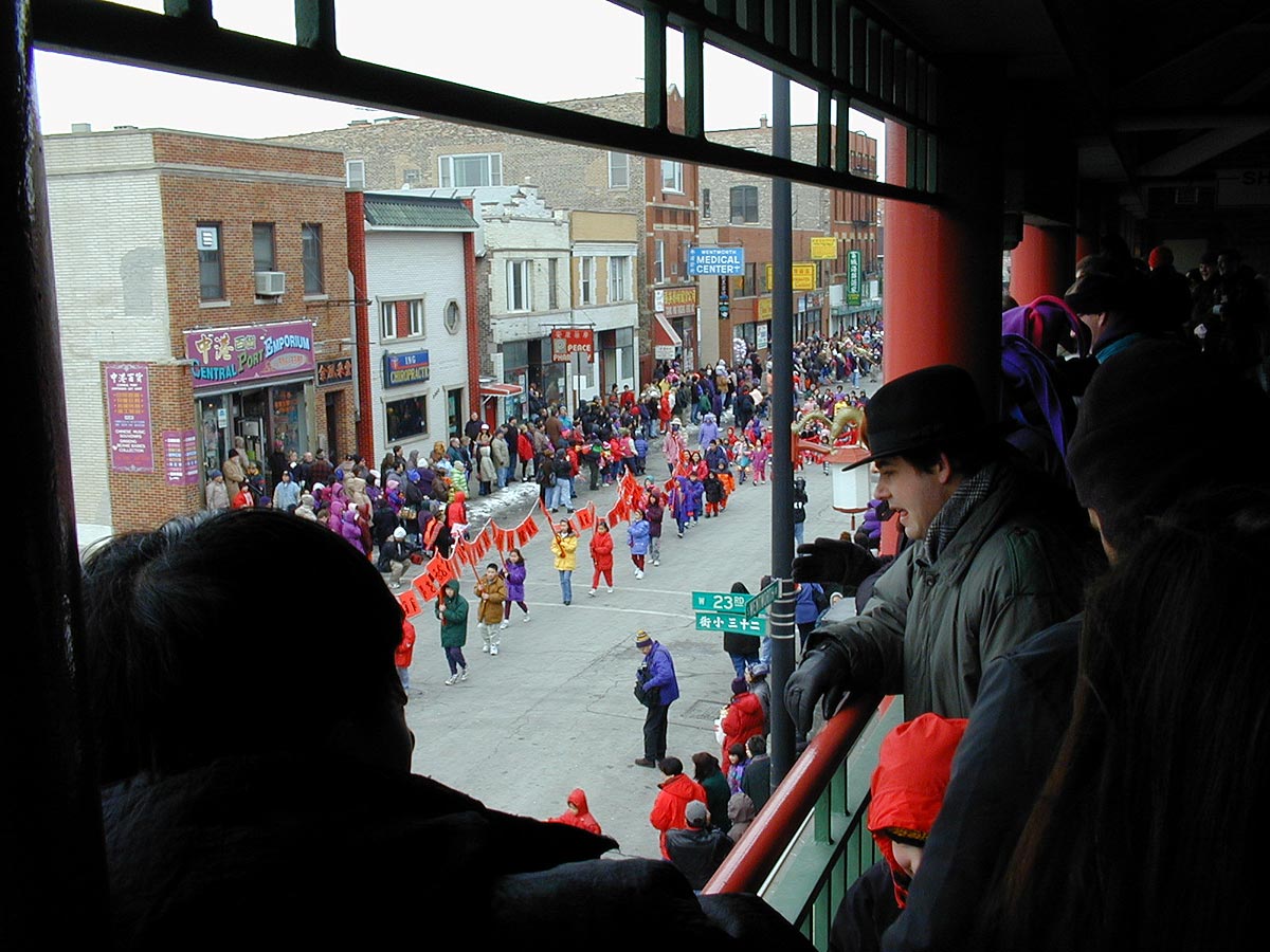 Chicago Chinatown: Chinese New Year Parade at Wentworth and 23rd
