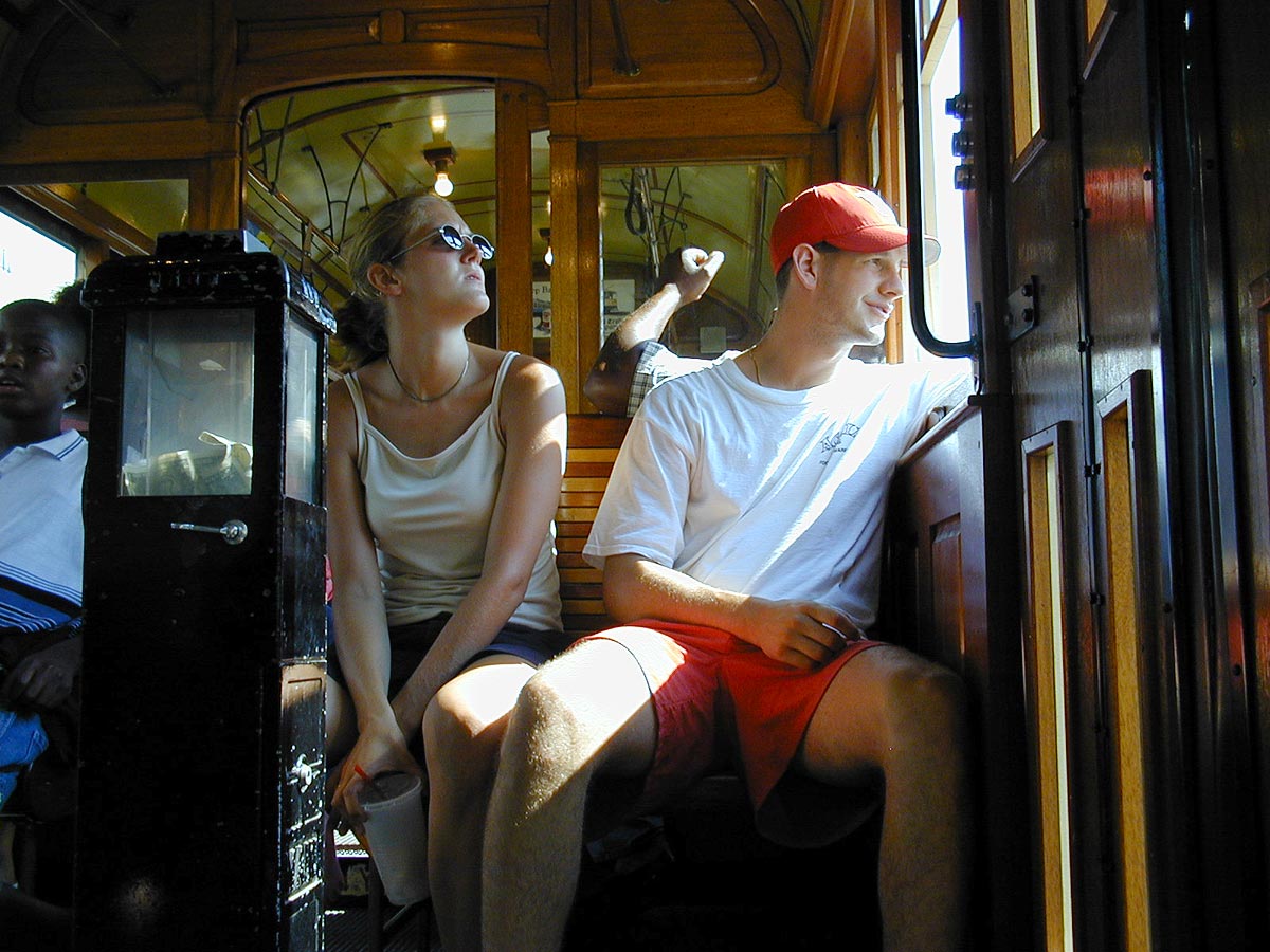 Main St. Trolley in Memphis, Tennessee