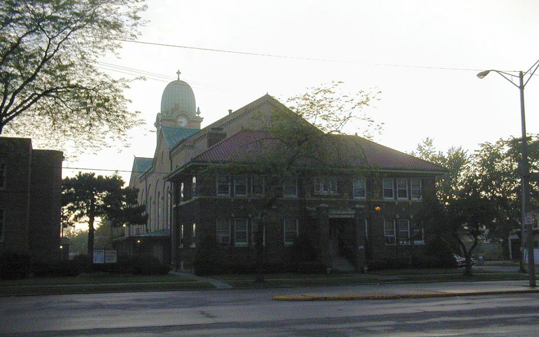 St. George / St. Elizabeth rectory on 7th Ave in Kenosha, Wisconsin