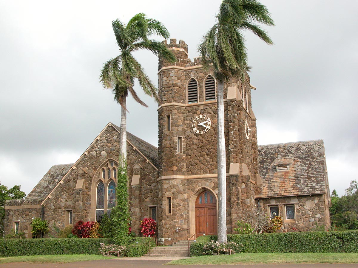 Makawao Union Church, Maui, Hawaii