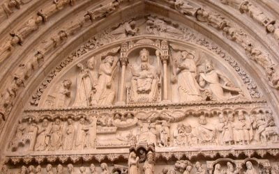 Notre Dame de Paris: Portal of Saint Anne