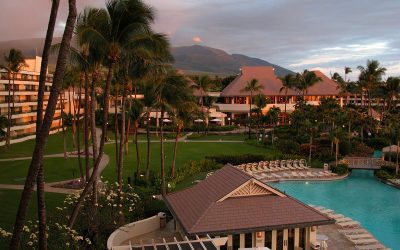 Sheraton Maui Resort & Spa at sunset