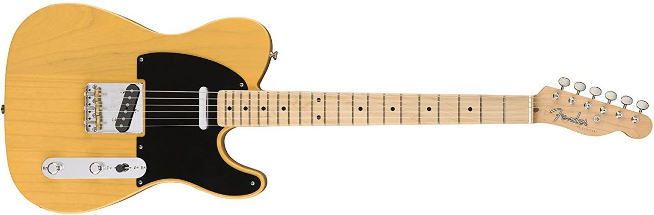 Fender American Original '50s Telecaster electric guitar, butterscotch blonde