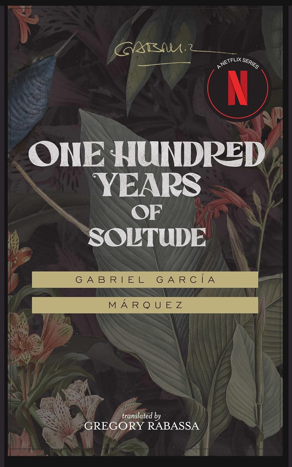 Book cover: ‘One Hundred Years of Solitude,’ by Gabriel García Márquez