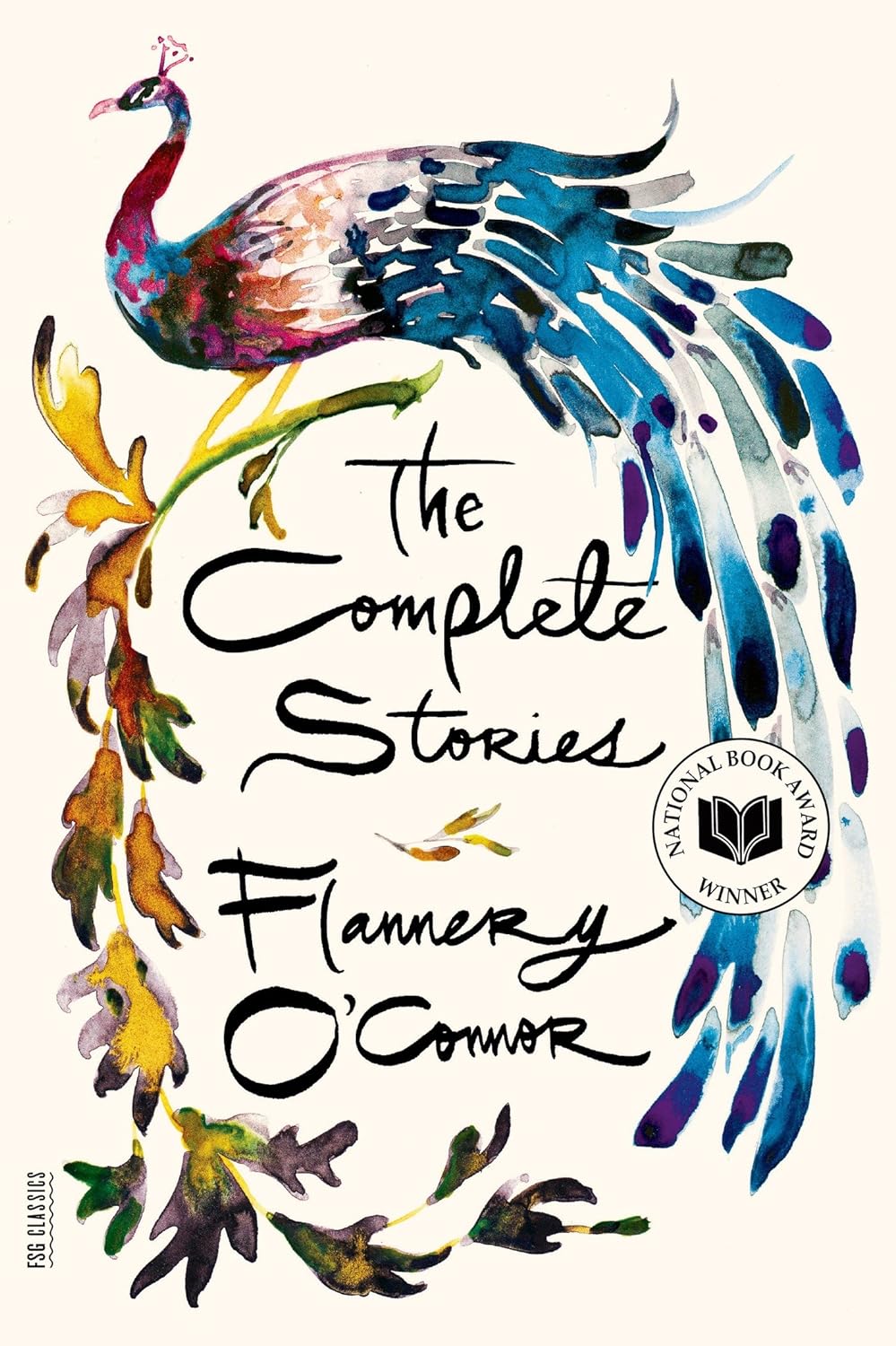 book cover: ‘The Complete Stories,’ by Flannery O'Connor
