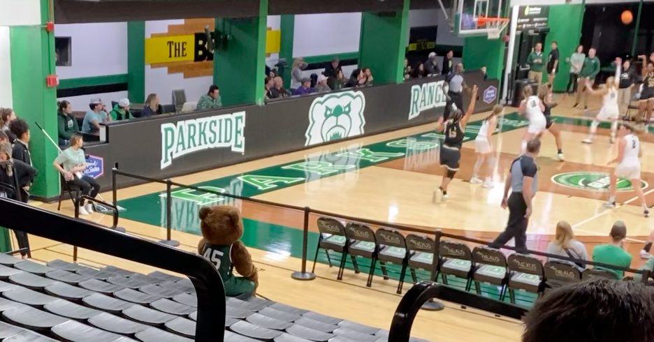 parkside-rangers-womens-basketball UW-Parkside Rangers women's basketball game at Alfred and Bernice De Simone Arena.